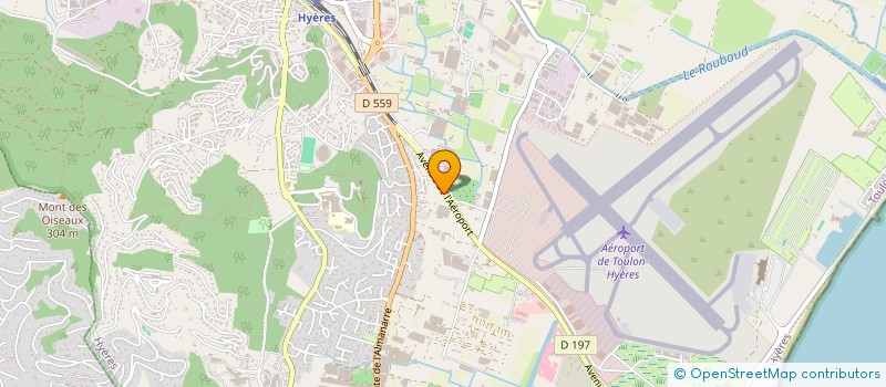 localisation de l'entreprise MONSIEUR SEBASTIEN COULOMB  HYERES