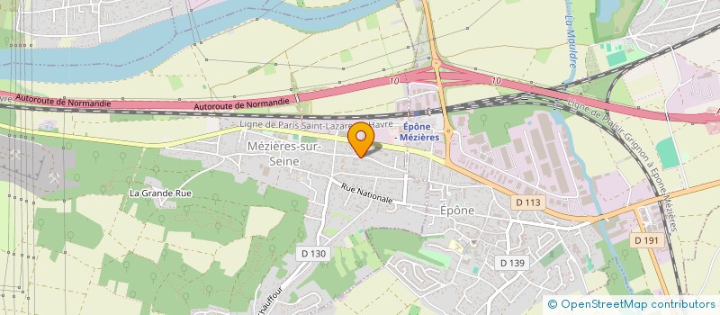 localisation de l'entreprise MONSIEUR SEBASTIEN COURTAIN  MEZIERES-SUR-SEINE