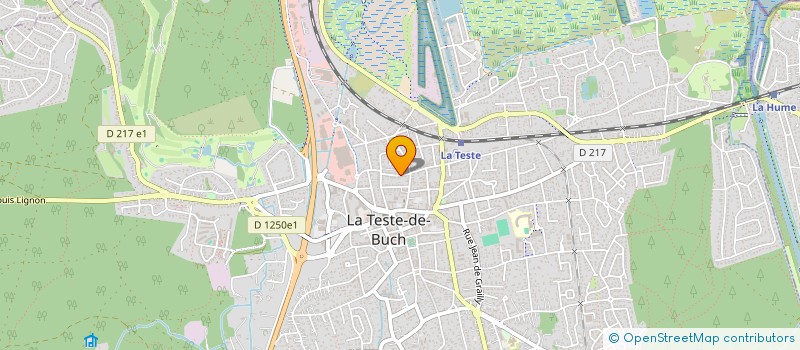 localisation de l'entreprise MONSIEUR SEBASTIEN COURTEAUD à LA TESTE-DE-BUCH