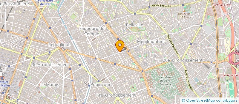 localisation de l'entreprise MONSIEUR SEBASTIEN COUTURIER  PARIS