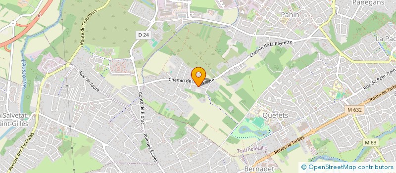 localisation de l'entreprise MONSIEUR SEBASTIEN COUVENHES  TOURNEFEUILLE