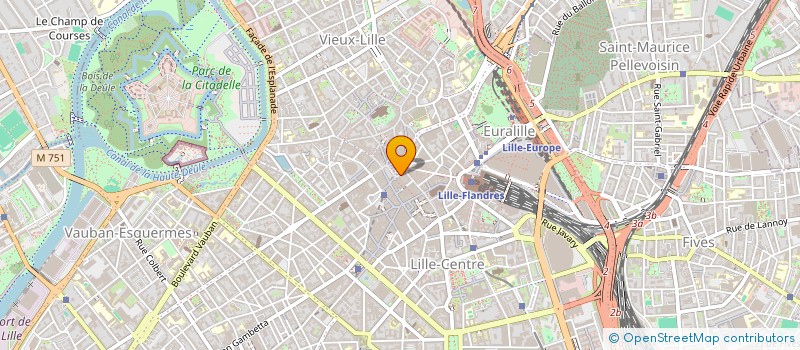 localisation de l'entreprise MONSIEUR SEBASTIEN CRAME  LILLE