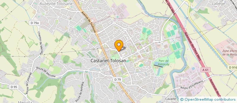 localisation de l'entreprise MONSIEUR SEBASTIEN CRESPO à CASTANET-TOLOSAN