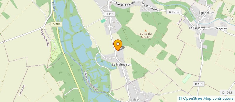 localisation de l'entreprise MONSIEUR SEBASTIEN CRETAL à VILLIERS-LE-MORHIER