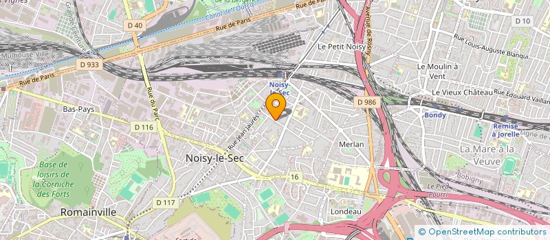 localisation de l'entreprise MONSIEUR SEBASTIEN CREUSOT à NOISY-LE-SEC