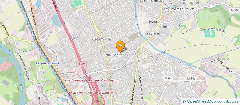 localisation de l'entreprise MONSIEUR SEBASTIEN CRISTOL  TOULOUSE