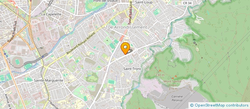 localisation de l'entreprise MONSIEUR SEBASTIEN CRIVELLARO à MARSEILLE