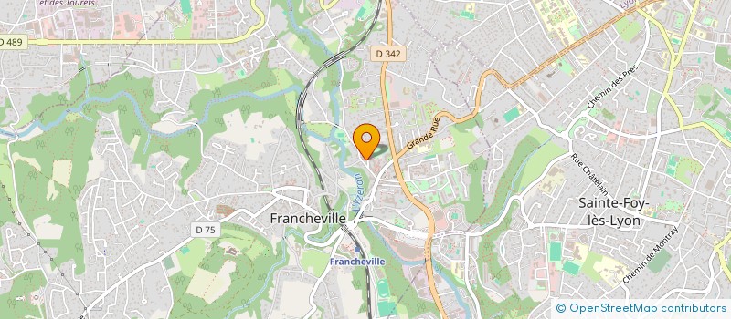 localisation de l'entreprise MONSIEUR SEBASTIEN CROZET  FRANCHEVILLE