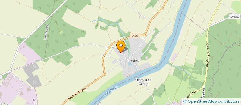 localisation de l'entreprise MONSIEUR SEBASTIEN CULIN à CHAZEY-SUR-AIN