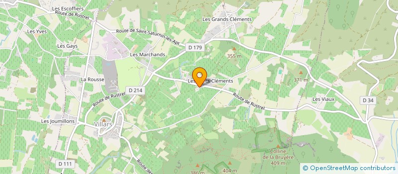 localisation de l'entreprise MONSIEUR SEBASTIEN CURNIER à VILLARS