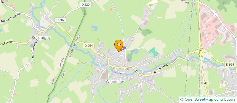 localisation de l'entreprise MONSIEUR SEBASTIEN CURY  WIGNEHIES