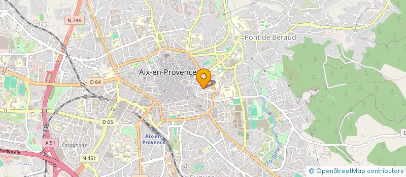 localisation de l'entreprise MONSIEUR SEBASTIEN D'AMORE à AIX-EN-PROVENCE