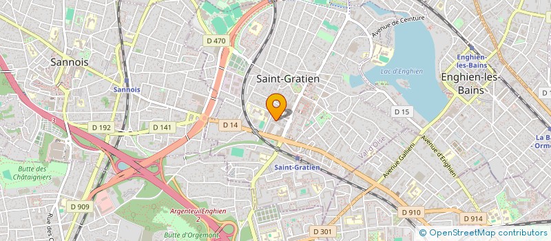 localisation de l'entreprise MONSIEUR SEBASTIEN DA ROCHA  SAINT-GRATIEN