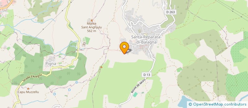 localisation de l'entreprise MONSIEUR SEBASTIEN DA SILVA CRUZ à SANTA-REPARATA-DI-BALAGNA