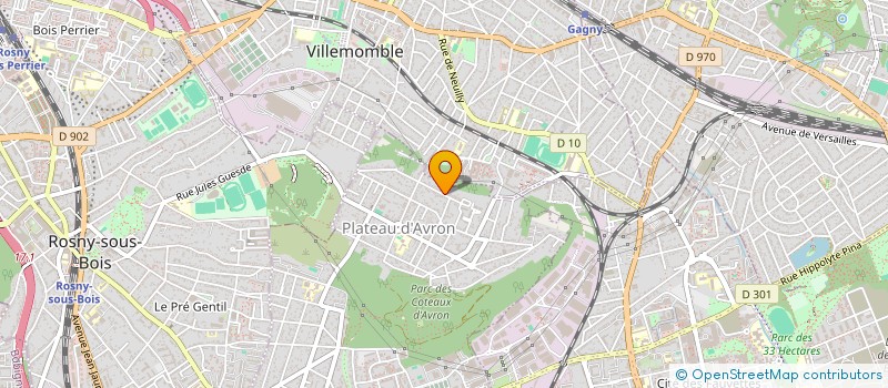 localisation de l'entreprise MONSIEUR SEBASTIEN DA SILVA FORTES  NEUILLY-PLAISANCE