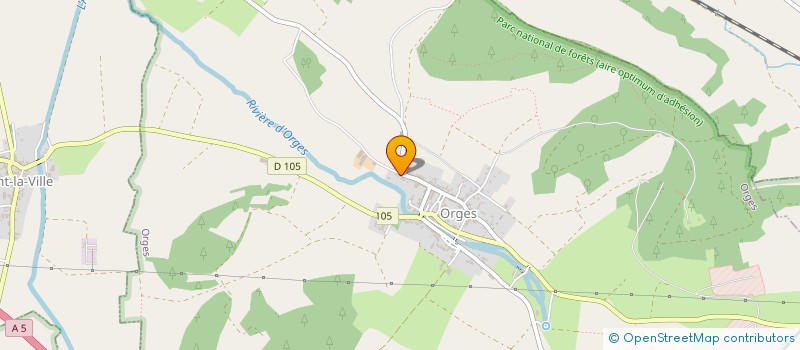 localisation de l'entreprise MONSIEUR SEBASTIEN DABEL à ORGES
