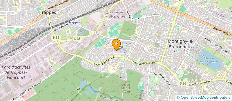 localisation de l'entreprise MONSIEUR SEBASTIEN DAHAN  MONTIGNY-LE-BRETONNEUX