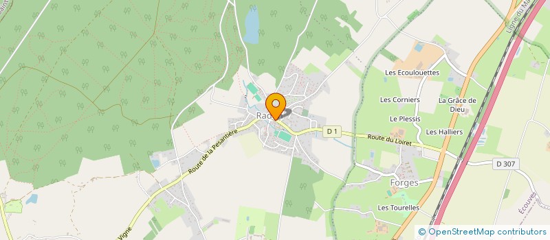 localisation de l'entreprise MONSIEUR SEBASTIEN DAHIREL à ECOUVES