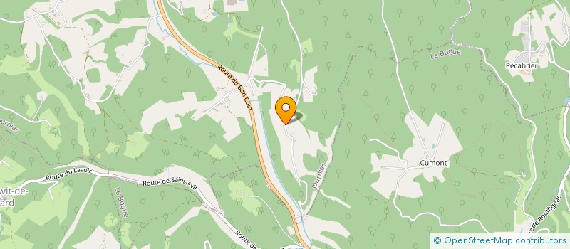 localisation de l'entreprise MONSIEUR SEBASTIEN DALLE  JOURNIAC