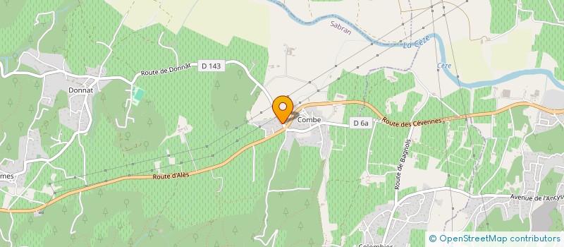 localisation de l'entreprise MONSIEUR SEBASTIEN DALONIS  SABRAN