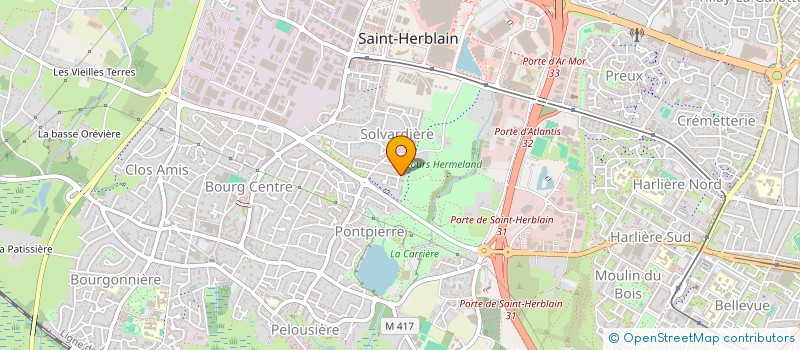 localisation de l'entreprise MONSIEUR SEBASTIEN DANIEL à SAINT-HERBLAIN