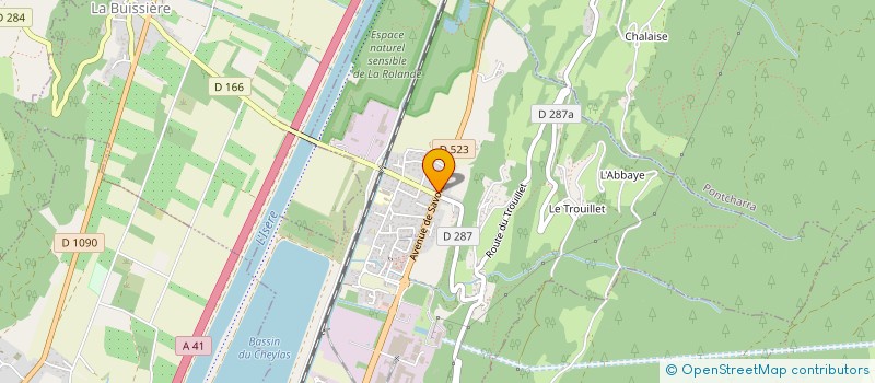 localisation de l'entreprise MONSIEUR SEBASTIEN DAO  CASTELLANA  LE CHEYLAS