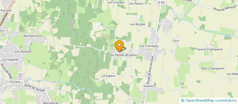 localisation de l'entreprise MONSIEUR SEBASTIEN DARBON à BAGE-DOMMARTIN
