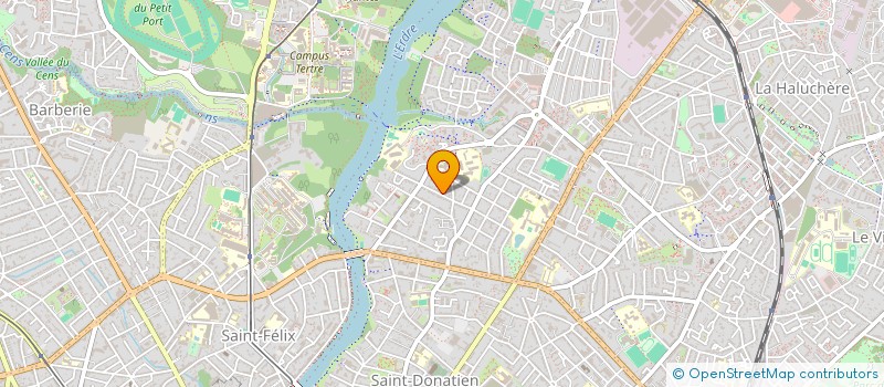localisation de l'entreprise MONSIEUR SEBASTIEN DARREAU à NANTES