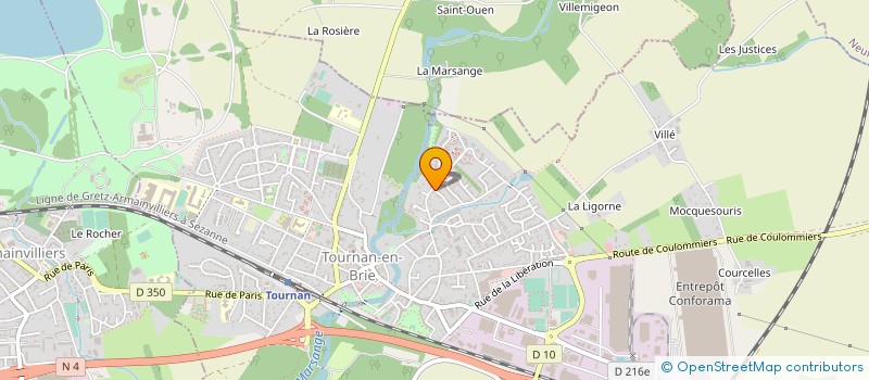 localisation de l'entreprise MONSIEUR SEBASTIEN DARTEVELLE  TOURNAN-EN-BRIE