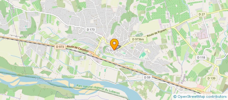 localisation de l'entreprise MONSIEUR SEBASTIEN DAUMAS  LAURIS