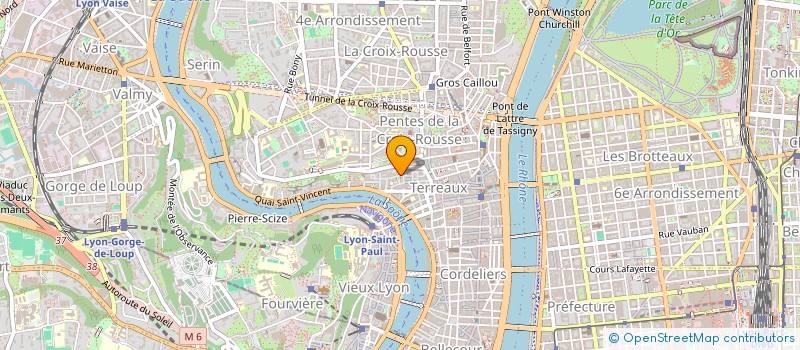 localisation de l'entreprise MONSIEUR SEBASTIEN DAURAT à LYON