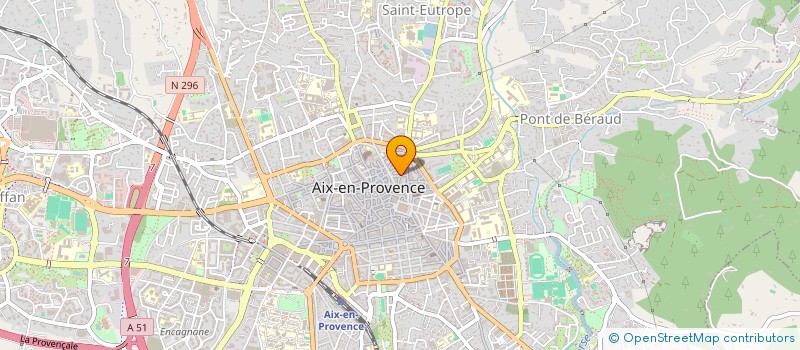 localisation de l'entreprise MONSIEUR SEBASTIEN DAUX  AIX-EN-PROVENCE
