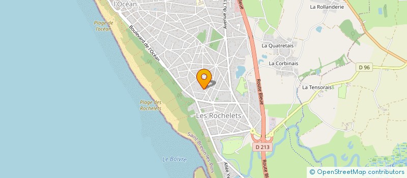 localisation de l'entreprise MONSIEUR SEBASTIEN DAVID à SAINT-BREVIN-LES-PINS