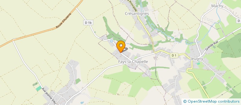 localisation de l'entreprise MONSIEUR SEBASTIEN DAZZAN  FAYS-LA-CHAPELLE