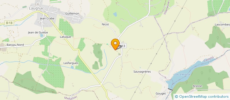 localisation de l'entreprise MONSIEUR SEBASTIEN DE BORTOLI  COURS