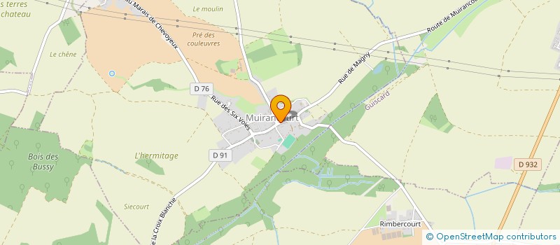 localisation de l'entreprise MONSIEUR SEBASTIEN DECKER  MUIRANCOURT