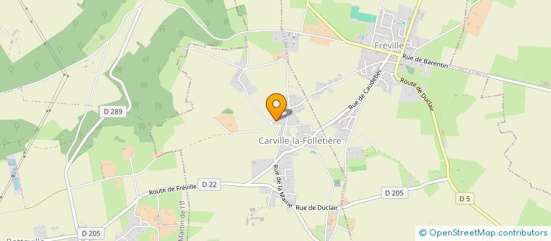 localisation de l'entreprise MONSIEUR SEBASTIEN DECONIHOUT  CARVILLE-LA-FOLLETIERE