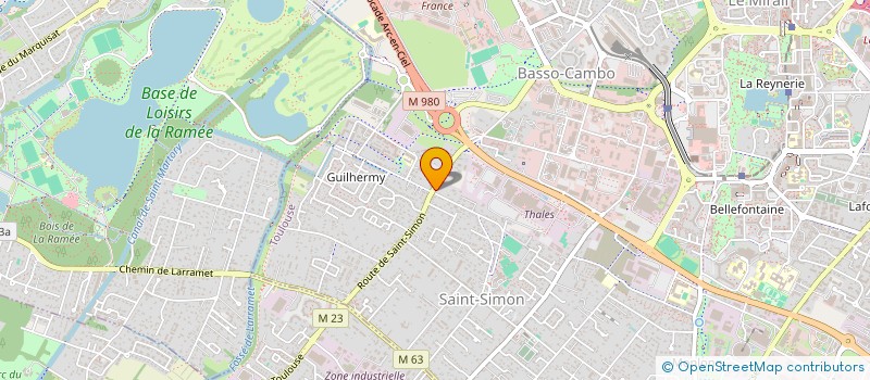 localisation de l'entreprise MONSIEUR SEBASTIEN DEDIU à TOULOUSE