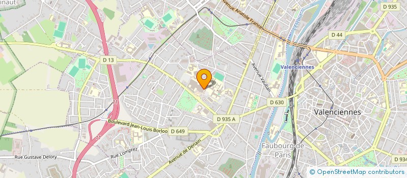 localisation de l'entreprise MONSIEUR SEBASTIEN DEGISORS  VALENCIENNES