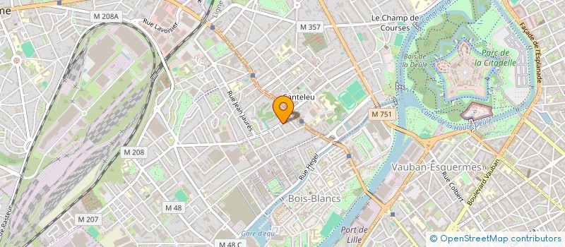 localisation de l'entreprise MONSIEUR SEBASTIEN DEGREMONT à LILLE