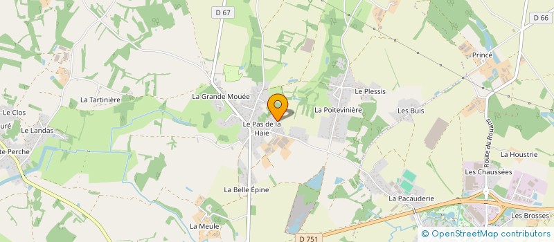 localisation de l'entreprise MONSIEUR SEBASTIEN DEGREZE  CHAUMES-EN-RETZ