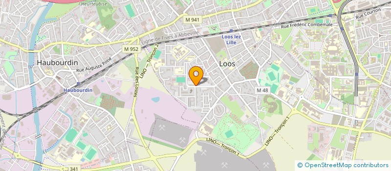 localisation de l'entreprise MONSIEUR SEBASTIEN DEGROOTE  LOOS