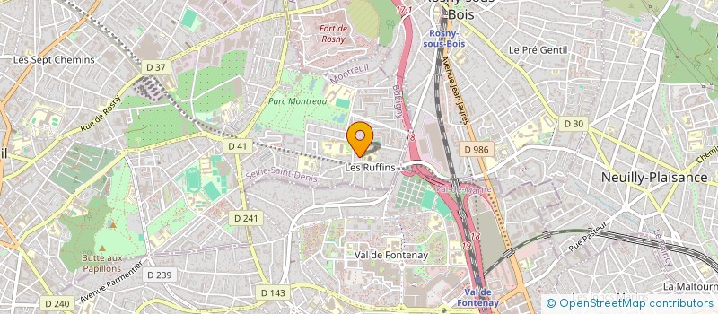 localisation de l'entreprise MONSIEUR SEBASTIEN DEGUEHEGNY à MONTREUIL