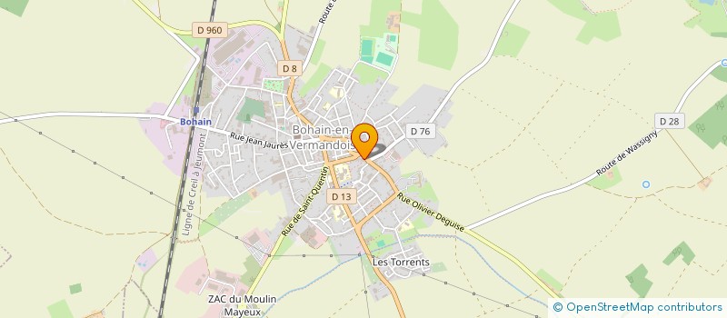 localisation de l'entreprise MONSIEUR SEBASTIEN DEHENT à BOHAIN-EN-VERMANDOIS