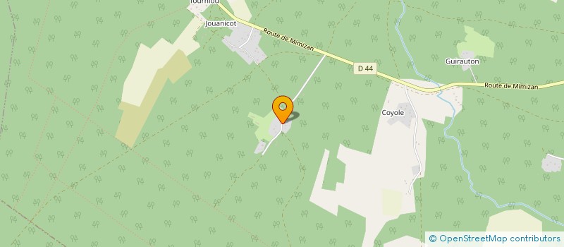 localisation de l'entreprise MONSIEUR SEBASTIEN DEHEZ  ESCOURCE