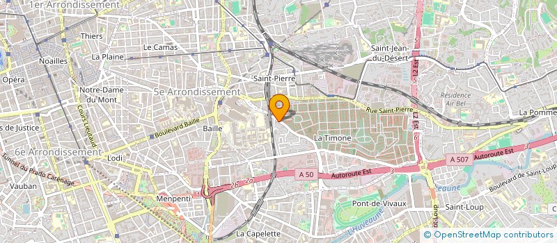 localisation de l'entreprise MONSIEUR SEBASTIEN DEL CHIAPPO à MARSEILLE
