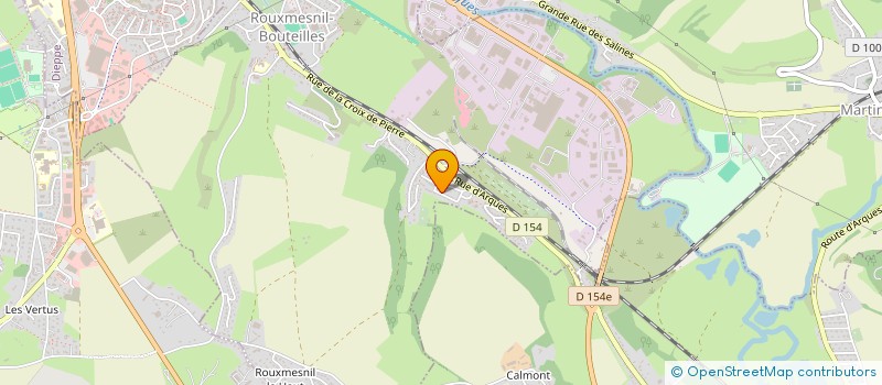 localisation de l'entreprise MONSIEUR SEBASTIEN DELABALLE  ROUXMESNIL-BOUTEILLES