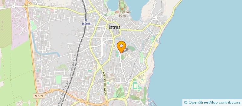 localisation de l'entreprise MONSIEUR SEBASTIEN DELACHE  ISTRES