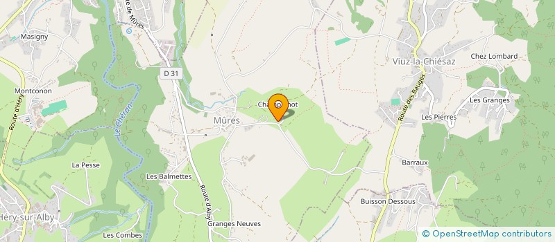 localisation de l'entreprise MONSIEUR SEBASTIEN DELAHAYE  MURES