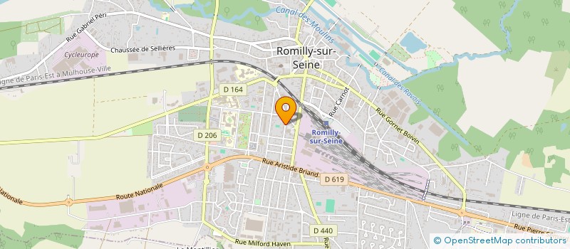 localisation de l'entreprise MONSIEUR SEBASTIEN DELANNAY à ROMILLY-SUR-SEINE